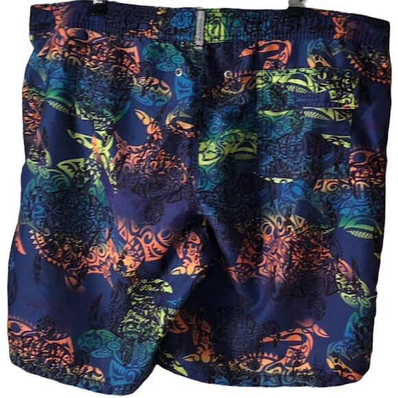 Bugatchi Polynesian Swim Trunks - Picture 2 of 9